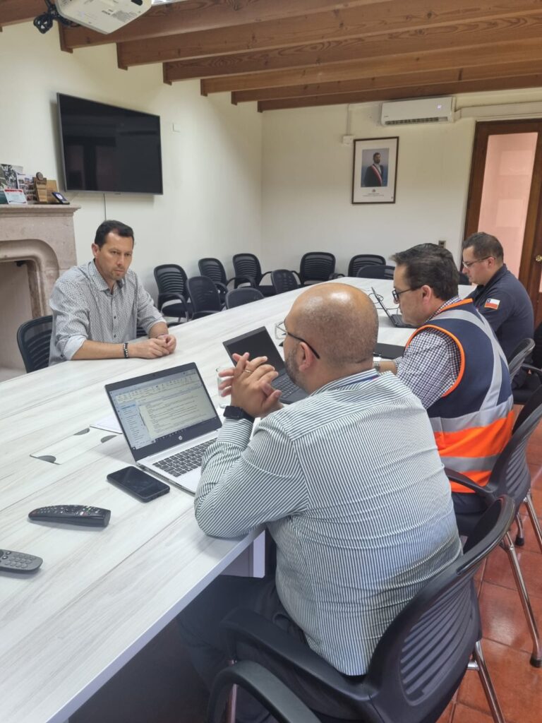 Desarrollo del Plan Comunal de Emergencias junto a Director SENAPRED Ñuble