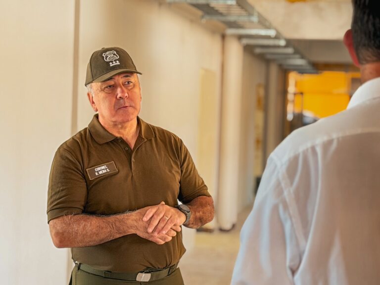 Escuela de Formación de Carabineros Provisoria en Quirihue alcanza un 65% de avance