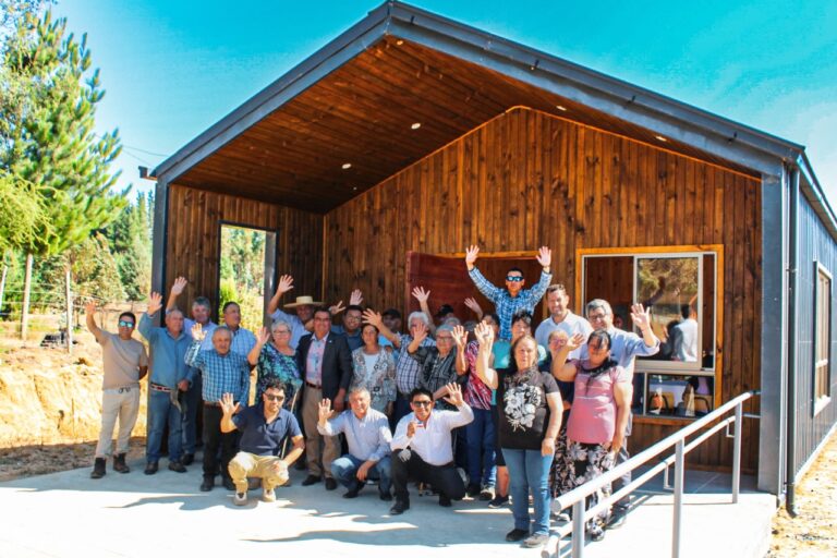 Vecinas y vecinos del sector El Pajonal inauguraron su nueva sede comunitaria