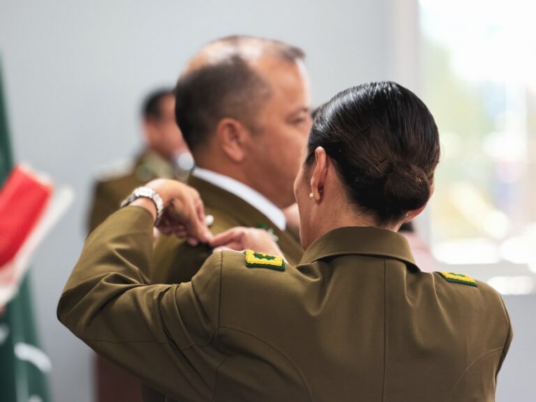 Ceremonia de ascenso de  funcionarios de Carabineros de Chile