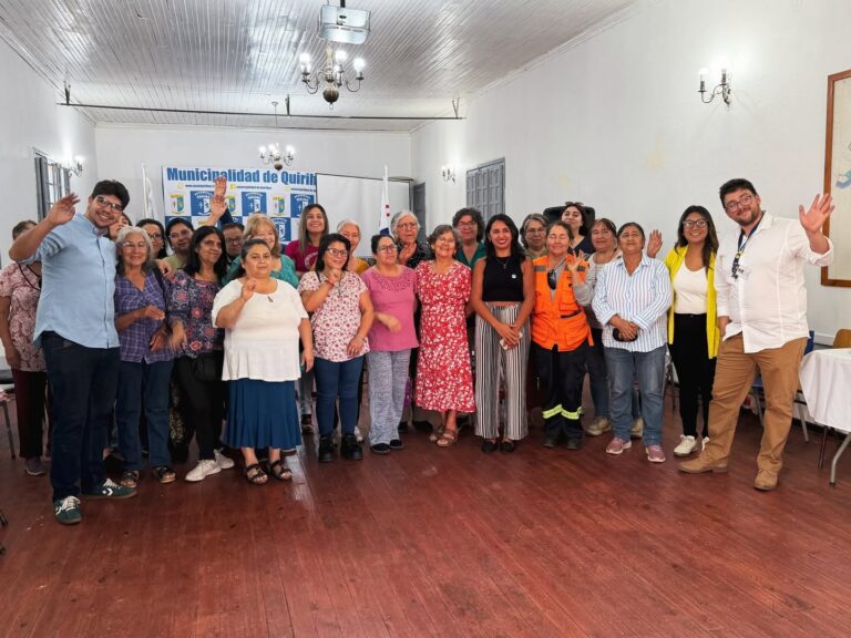 Red Local de Apoyos y Cuidados celebró junto a la Agrupación de Cuidadoras SNAC Quirihue el día de la mujer