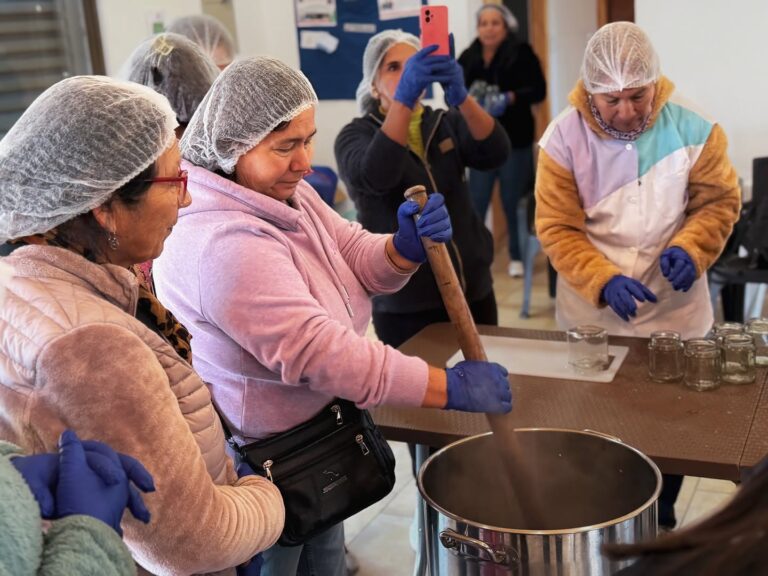 Taller de elaboración de mermeladas dirigido a usuarias del programa PRODESAL