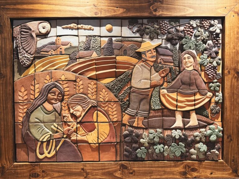 Inauguración del mural en arcilla de TERRAPAZ Artes y Oficios en nuestro teatro municipal