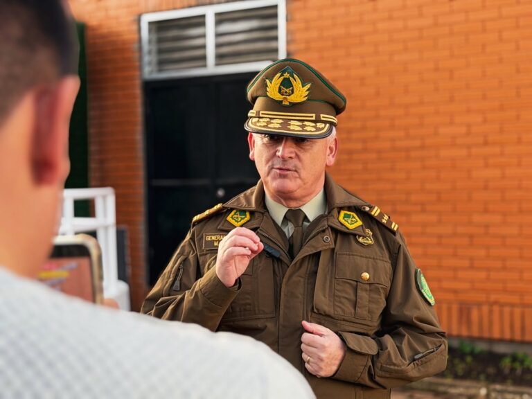 GENERAL DIRECTOR DE CARABINEROS VISITÓ OBRAS DE LA ESCUELA TRANSITORIA DE CARABINEROS DE QUIRIHUE