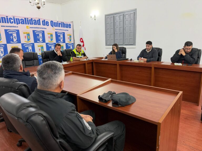 AUTORIDADES COORDINAN ACCIONES PREVENTIVAS EN NUEVO COGRID COMUNAL ANTE EVENTUALES EMERGENCIAS