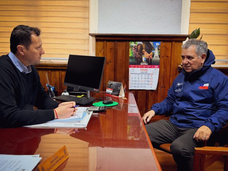 REUNIÓN JUNTO AL SEREMI DE ENLACE ANTE FRENTE METEOROLÓGICO