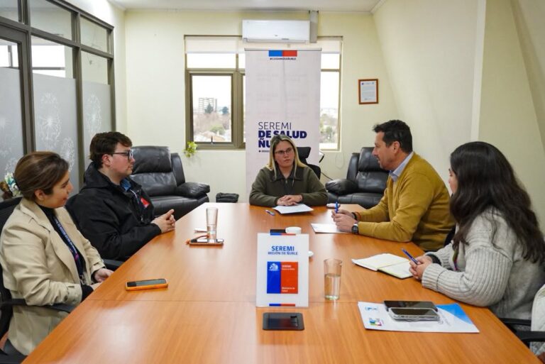 REUNIÓN DE TRABAJO CON SEREMI DE SALUD DE ÑUBLE